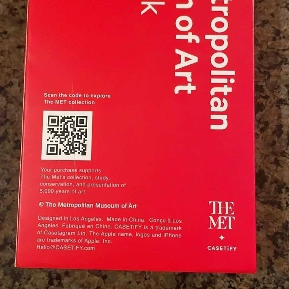 NWT Casetify THE MET Bouquet of Chrysanthemums iPhone XS Max Case